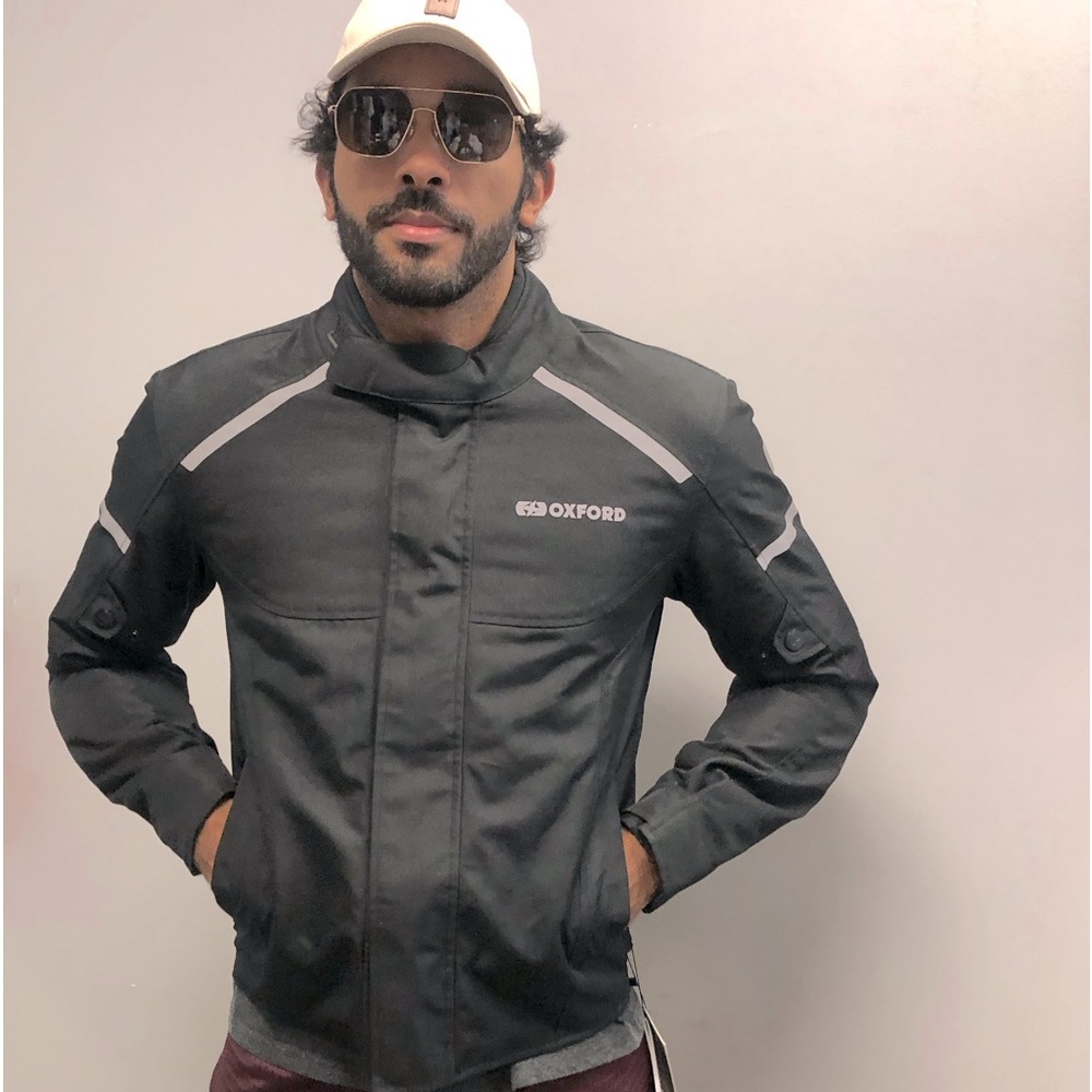 Oxford Spartan Waterproof Motorcycle Jacket size Large (short)